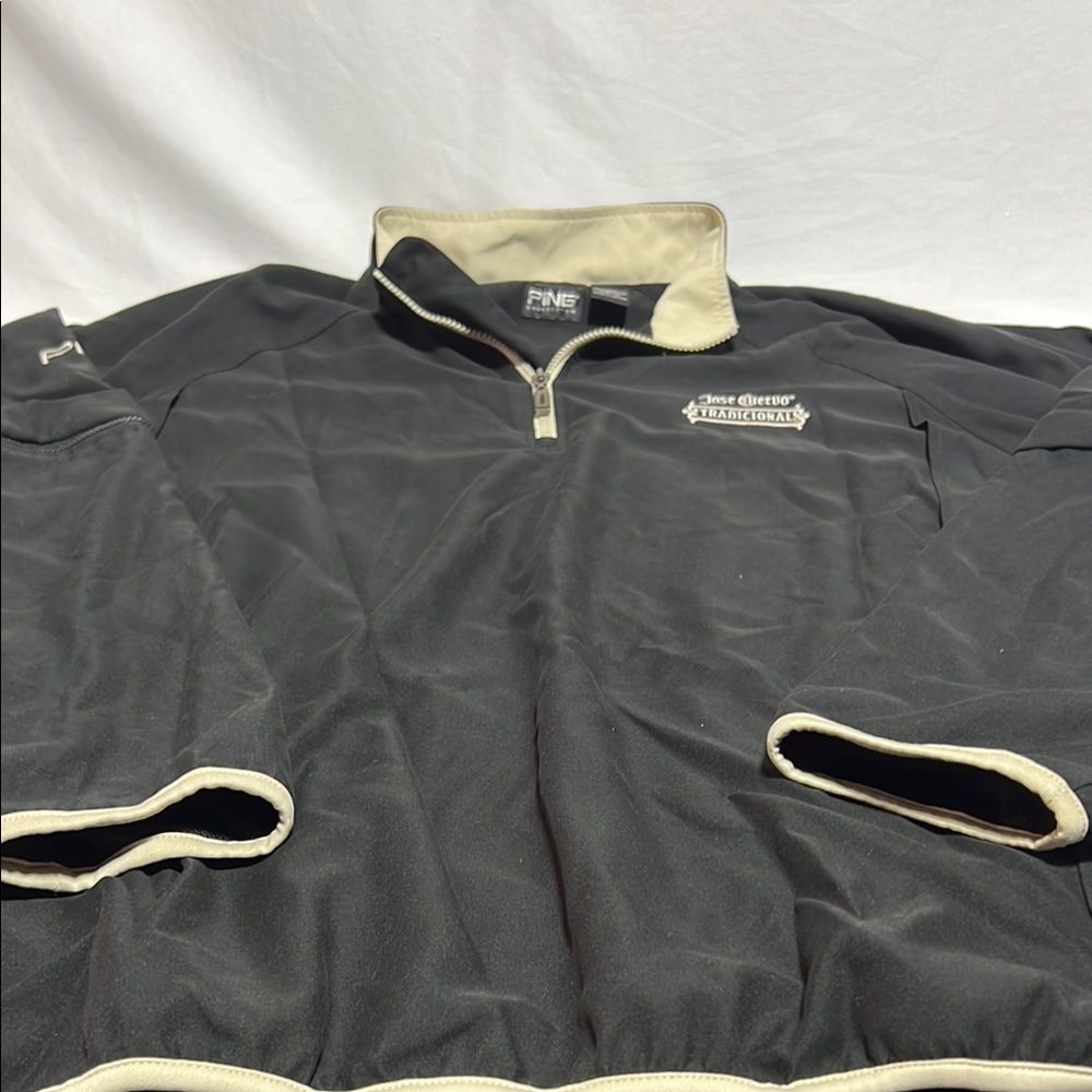 Ping Golf Jose Cuervo Black 1/4 Zip Lightweight Windproof Men's XL